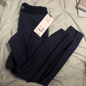 Alo Nwt airlift high-waist 7/8 line up legging navy xs